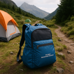 NomadFold Travel Backpack (Waterproof, Foldable)